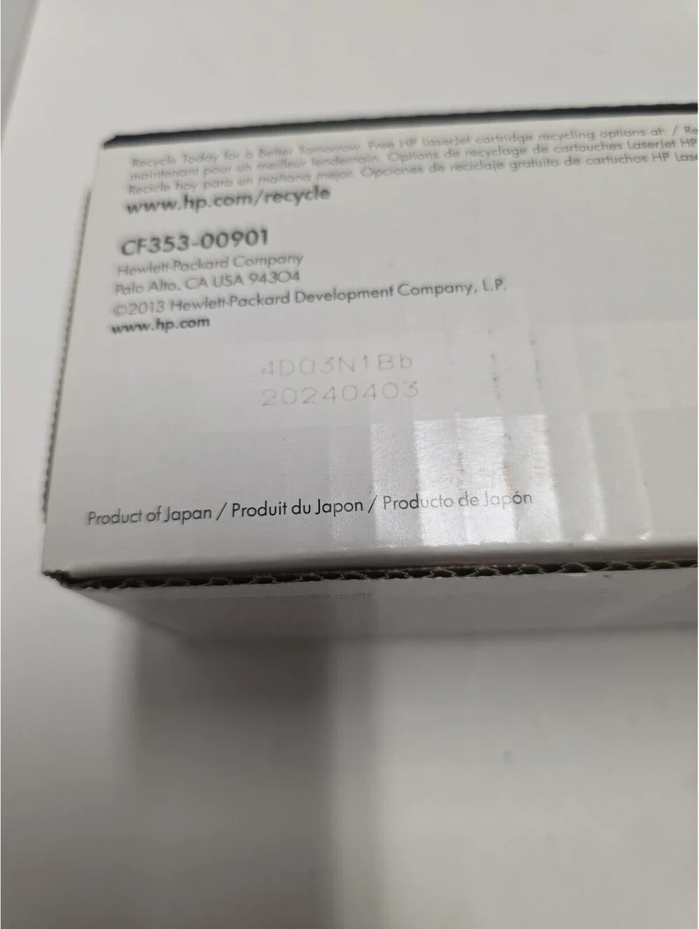 HP 130A CF353A Magenta Toner (Genuine OEM) 04/03/2024 SEALED